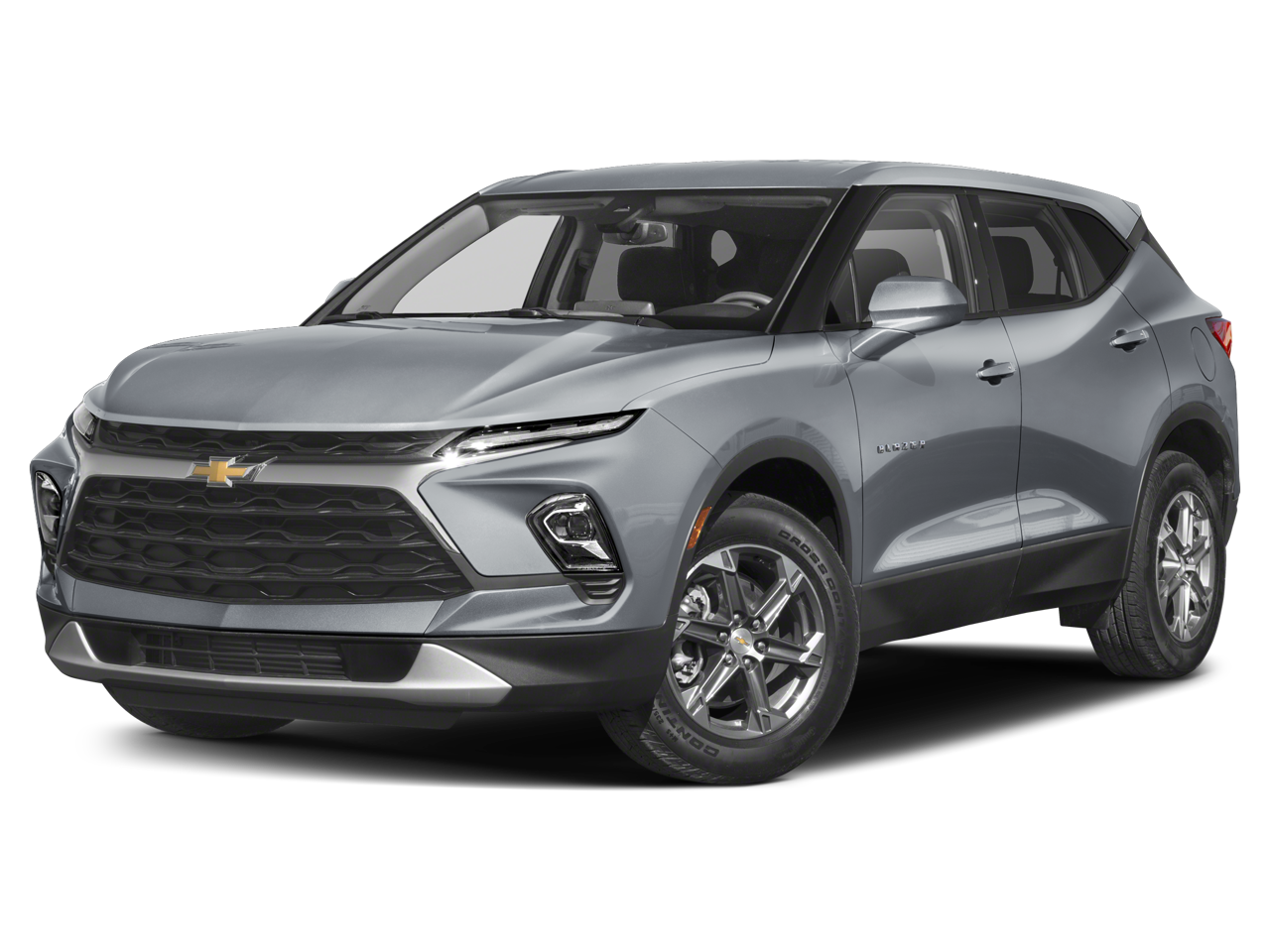 2025 Chevrolet Blazer 2LT in Black — front three-quarter view