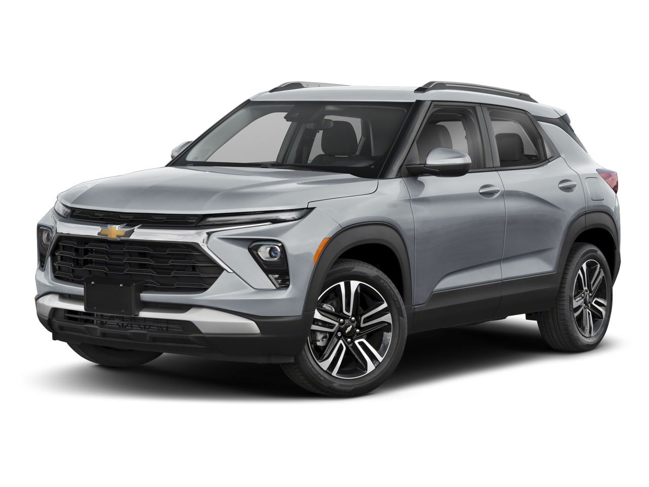 2026 Chevrolet Trailblazer LT in Mosaic Black Metallic — front three-quarter view