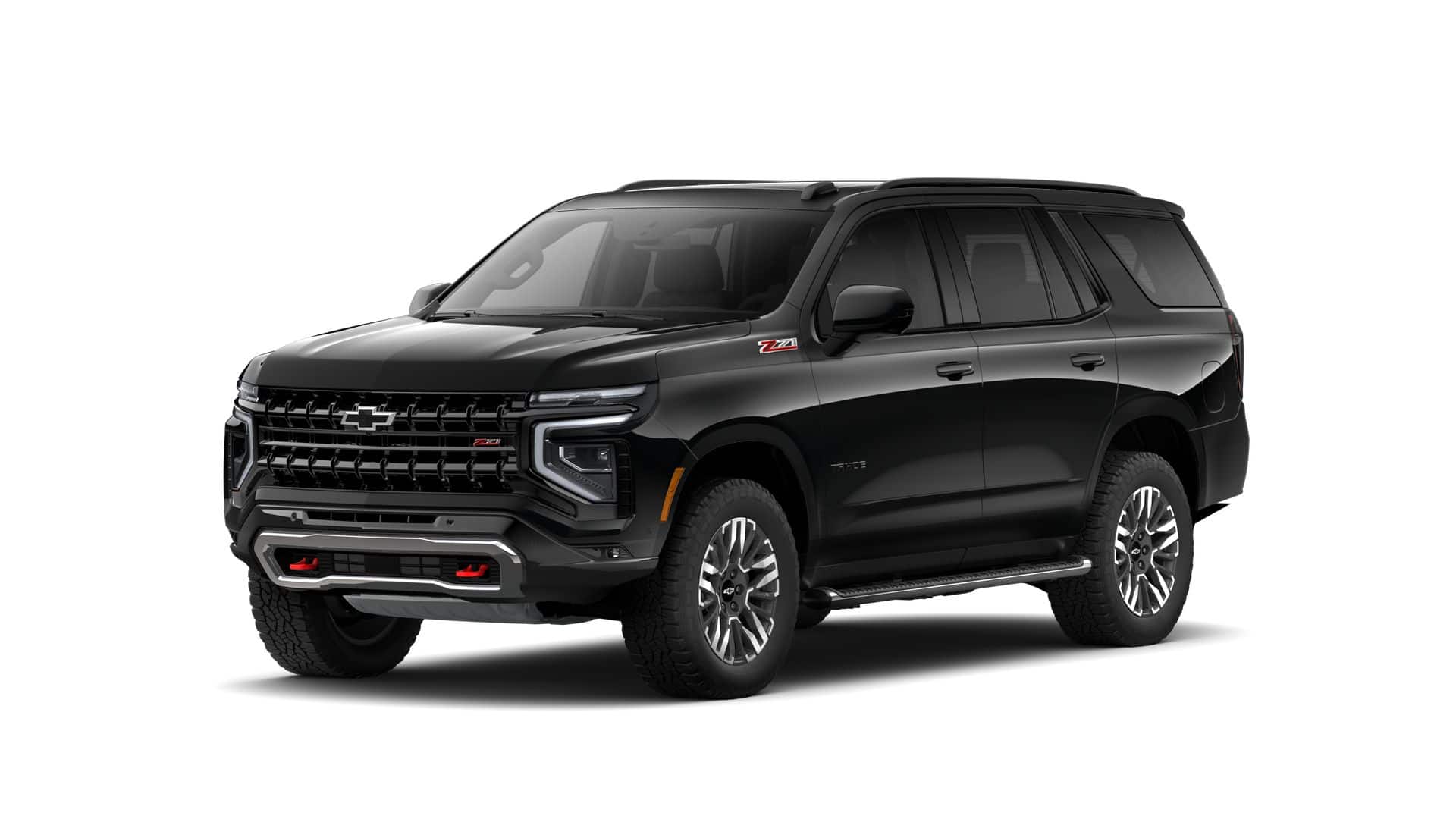 2026 Chevrolet Tahoe Z71 in Black — front three-quarter view