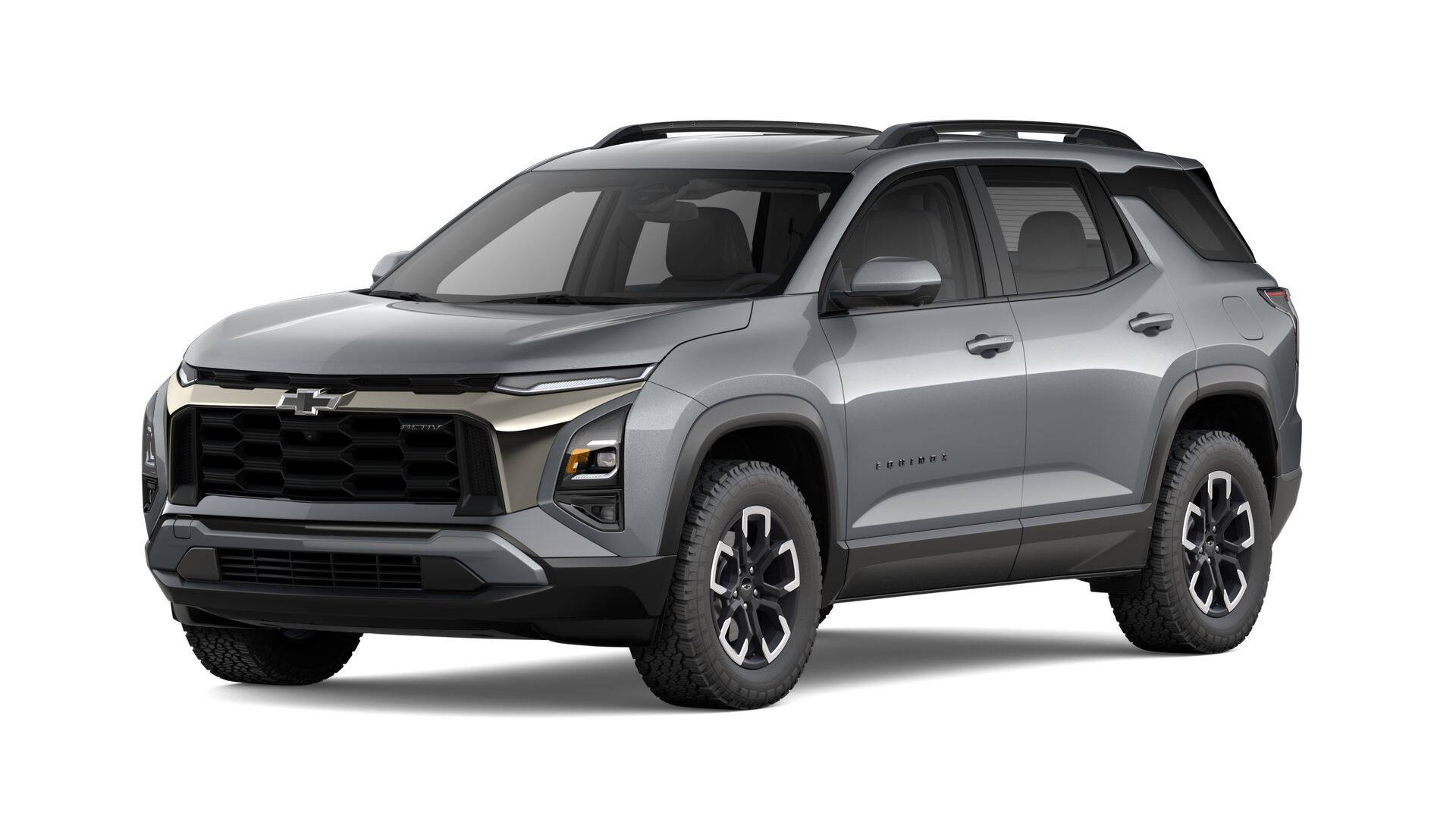 2027 Chevrolet Equinox FWD ACTIV in Sterling Gray Metallic — front three-quarter view