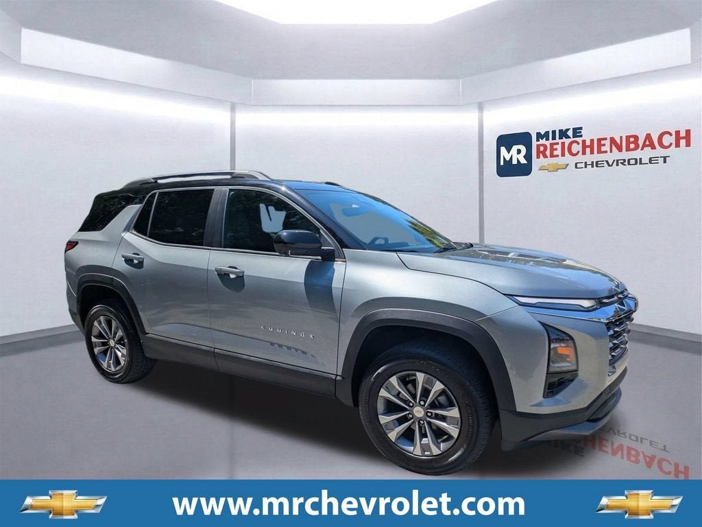 2026 Chevrolet Equinox LT in Sterling Gray Metallic — front three-quarter view