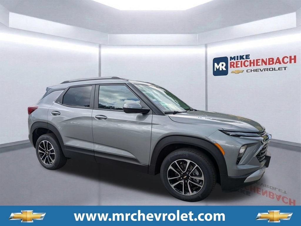 2026 Chevrolet Trailblazer LT in Sterling Gray Metallic — front three-quarter view
